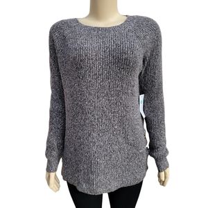 Pink Clover Brown Pull over Long Sleeve Sweater